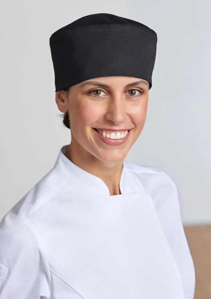 Biz Collection Mesh Flat Top Chef Hat CH333 Metro Workwear.